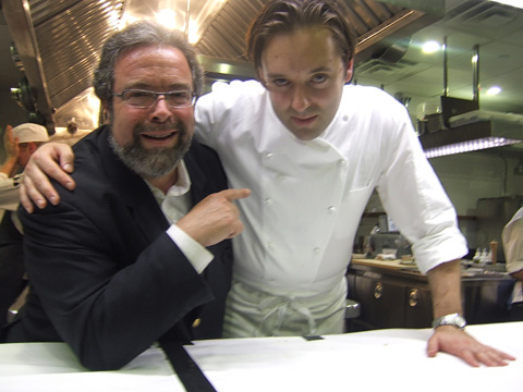 Drew Nieporent hopes chef-partner Paul Liebrandt will be Corton’s David Bouley. Photo: Steven Richter.